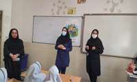 برگزاری جلسه آموزشی سلامت روان و مدیریت استرس در مدرسه دخترانه شهیدان تقی زاده  شهرستان قدس