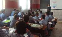برگزاری جلسه آموزشی مهارت های زندگی در دبیرستان پسرانه عرفان شهرستان قدس