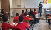برگزاری جلسه آموزشی مهارت های زندگی در مدرسه پسرانه امام جعفر صادق(ع) شهرستان قدس