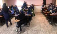 برگزاری جلسه آموزشی مهارت های زندگی در مدرسه دخترانه قدیر شهرستان قدس