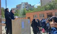 برگزاری جلسه آموزشی در دبیرستان دخترانه مشکات  شهرستان قدس