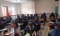 جلسه آموزشی مهارت های زندگی در مدرسه دخترانه شهدای الغدیر