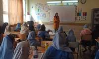  جلسه آموزشی مهارت های زندگی در مدرسه دخترانه گل نراقی