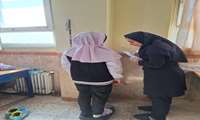 انجام معاینات سلامت دانش آموزان در مدارس شهرستان قدس