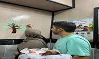 درخت شیردهی در مرکزخدمات جامع سلامت شهید عشرتی شبکه بهداشت و درمان شهرستان روئید