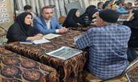 حضور معاون بهداشت شبکه بهداشت و درمان در میز خدمت ادارات شهرستان قدس