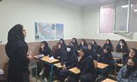 برگزاری جلسه آموزشی  مدیریت استرس در مدرسه مهرگان شهرستان قدس
