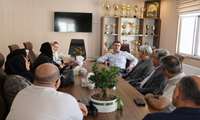 دیدار رئیس نظام پزشکی و مؤسسین درمانگاه‌های شهرستان با سرپرست شبکه بهداشت و درمان شهرستان قدس