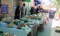 برگزاری جشنواره غذای سالم به مناسبت روز جهانی غذا در شبکه بهداشت و درمان شهرستان قدس