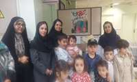 برگزاری غرفه «کودک و جوانی جمعیت» در مرکز خدمات جامع سلامت روستایی الزهراء