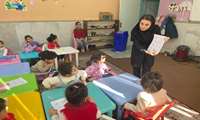 برگزاری جلسه آموزشی بهداشت فردی ویژه کودکان در مهدکودک به مناسبت هفته سلامت