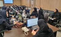 برگزاری نشست هماهنگی و آمادگی مراکز خدمات جامع سلامت و واحدهای ستادی شبکه بهداشت قدس پیش از پایش معاونت بهداشت
