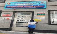 انجام بازدید و نظارت‌های بهداشتی کارشناسان بهداشت محیط بر جایگاه‌های عرضه سوخت (پمپ بنزین و پمپ گاز) در ایام مراسم وداع و تشییع قائد عظیم الشان شهید