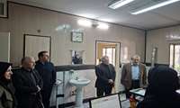 بازدید سرزده تیم معاونت بهداشت دانشگاه علوم پزشکی ایران و سرپرست شبکه بهداشت قدس از مرکز معین شهید عشرتی در ایام سوگواری