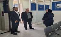 بازدید سرپرست شبکه بهداشت و درمان شهرستان قدس از پایگاه حسن‌علی