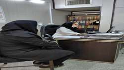 ارائه خدمات بهداشتی به شهروندان شهرستان قدس در مراکز منتخب شهید عشرتی و نیمه شعبان در شرایط بحران جنگ