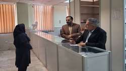بازدید مدیر شبکه بهداشت و درمان قدس از مرکز روستایی دانش