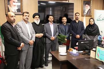 مراسم تودیع و معارفه مسئول حراست 1405/03/05