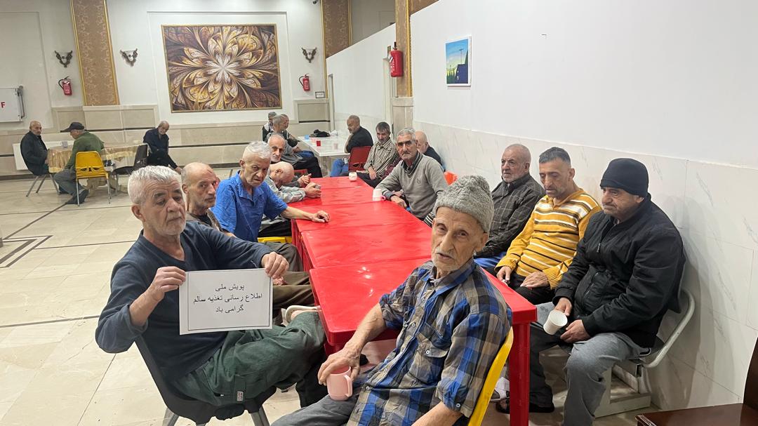 برگزاری جلسه آموزشی تغذیه سالم در خانه سالمندان بزرگان