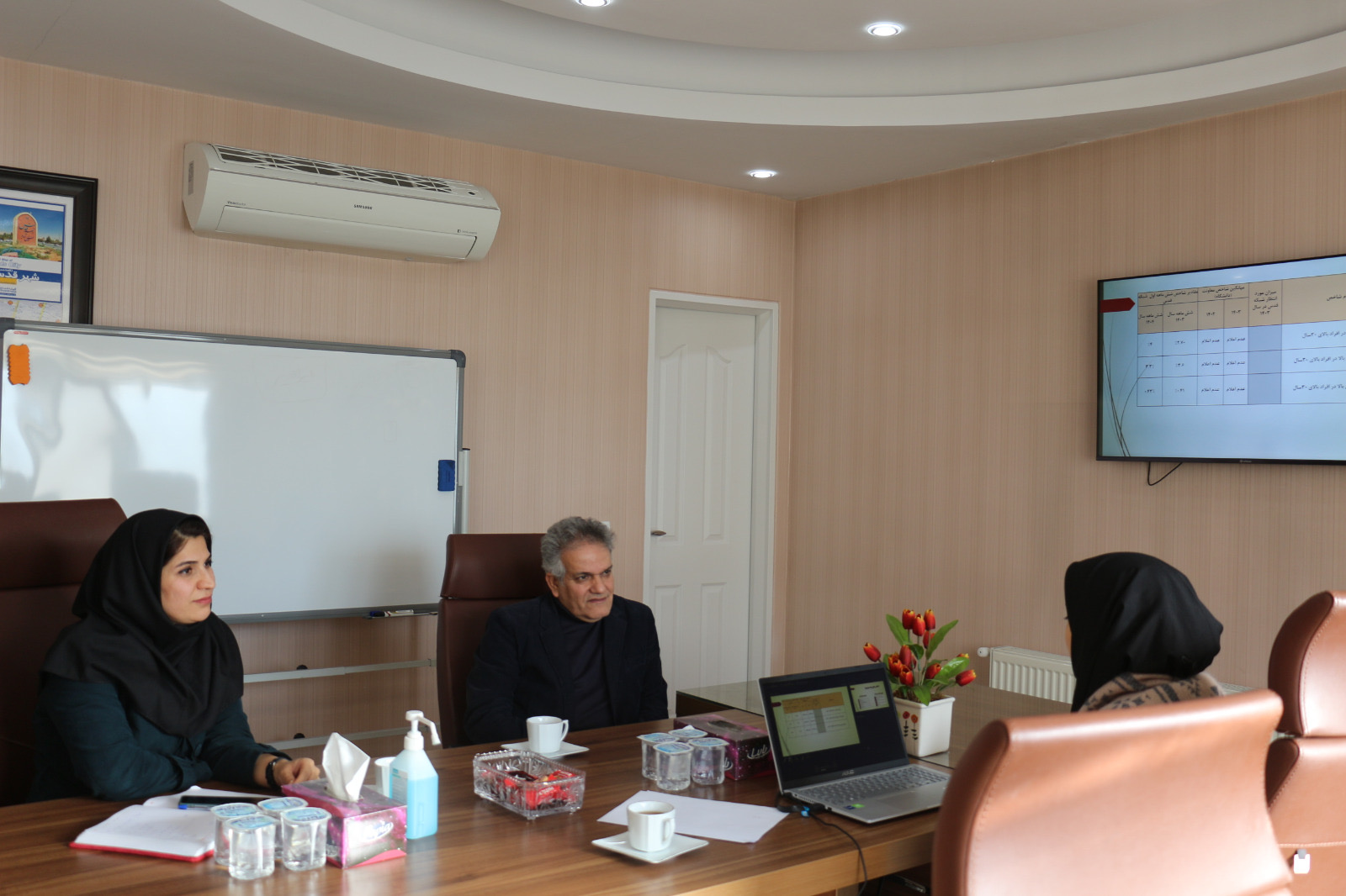 تحلیل عملکرد واحدهای ستادی شبکه بهداشت قدس در نشست‌های تخصصی یک‌هفته‌ای