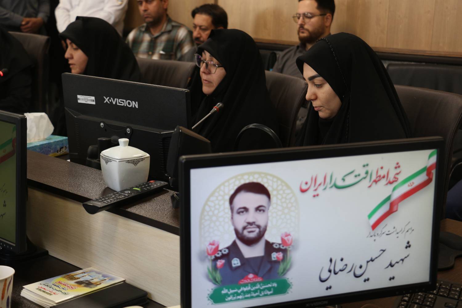 گرامیداشت یاد و خاطره شهید جنگ رمضان، شهید حسین رضایی در شبکه بهداشت و درمان شهرستان قدس