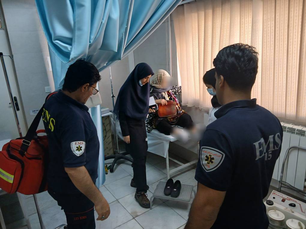 اقدام به‌ موقع پرسنل مرکز بهداشت هفت جوی جان بیمار مبتلا به ادم ریه را نجات داد.