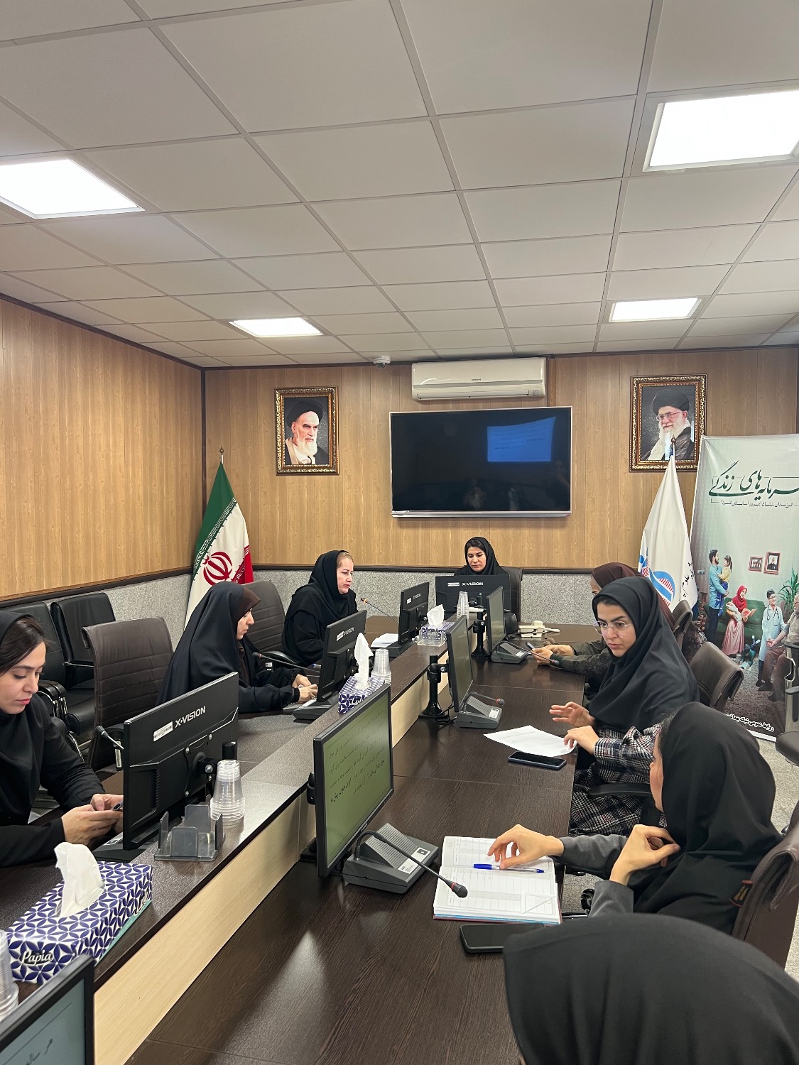 برگزاری کمیته هماهنگی درون‌بخشی هفته ملی جوان در شبکه بهداشت و درمان قدس