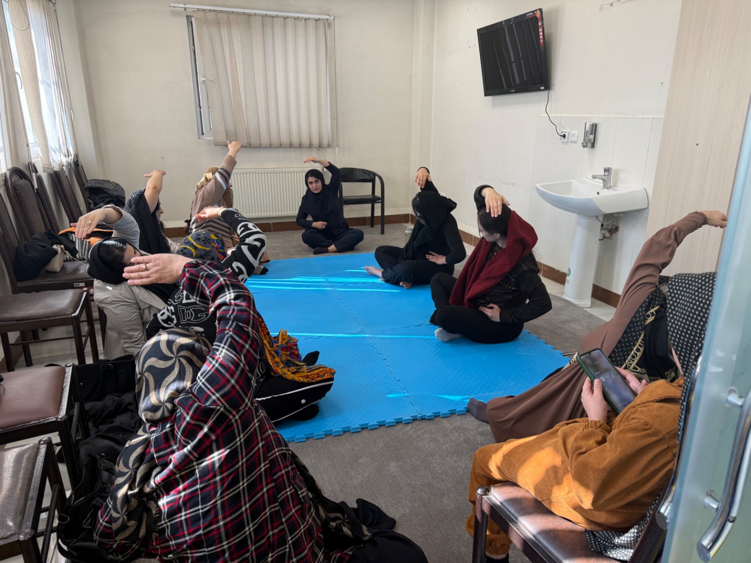 راه‌اندازی کلاس آمادگی زایمان در پایگاه امام حسن مجتبی (ع)