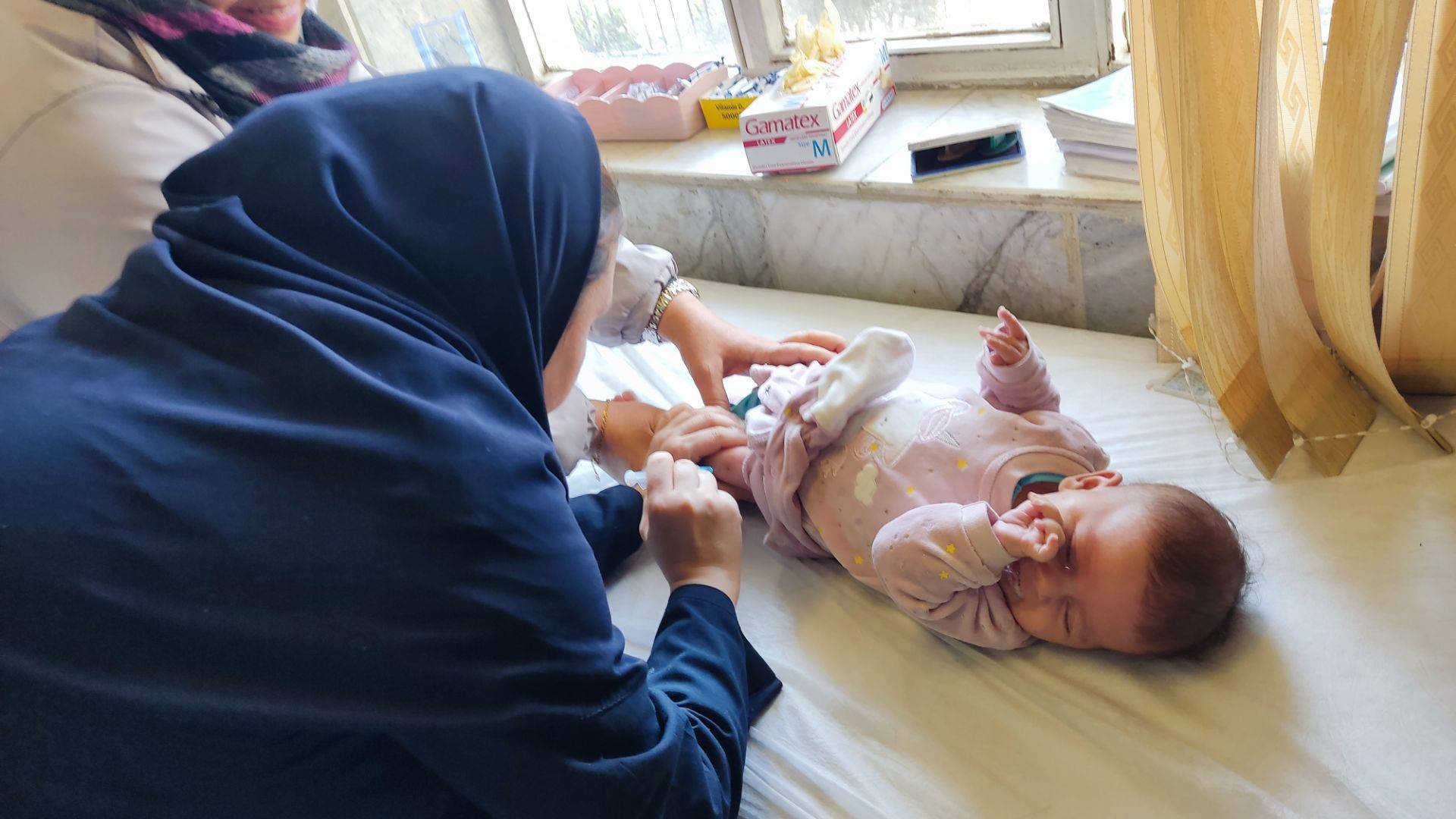 استقرار کشیک غربالگری نوزادان در مرکز خدمات جامع سلامت