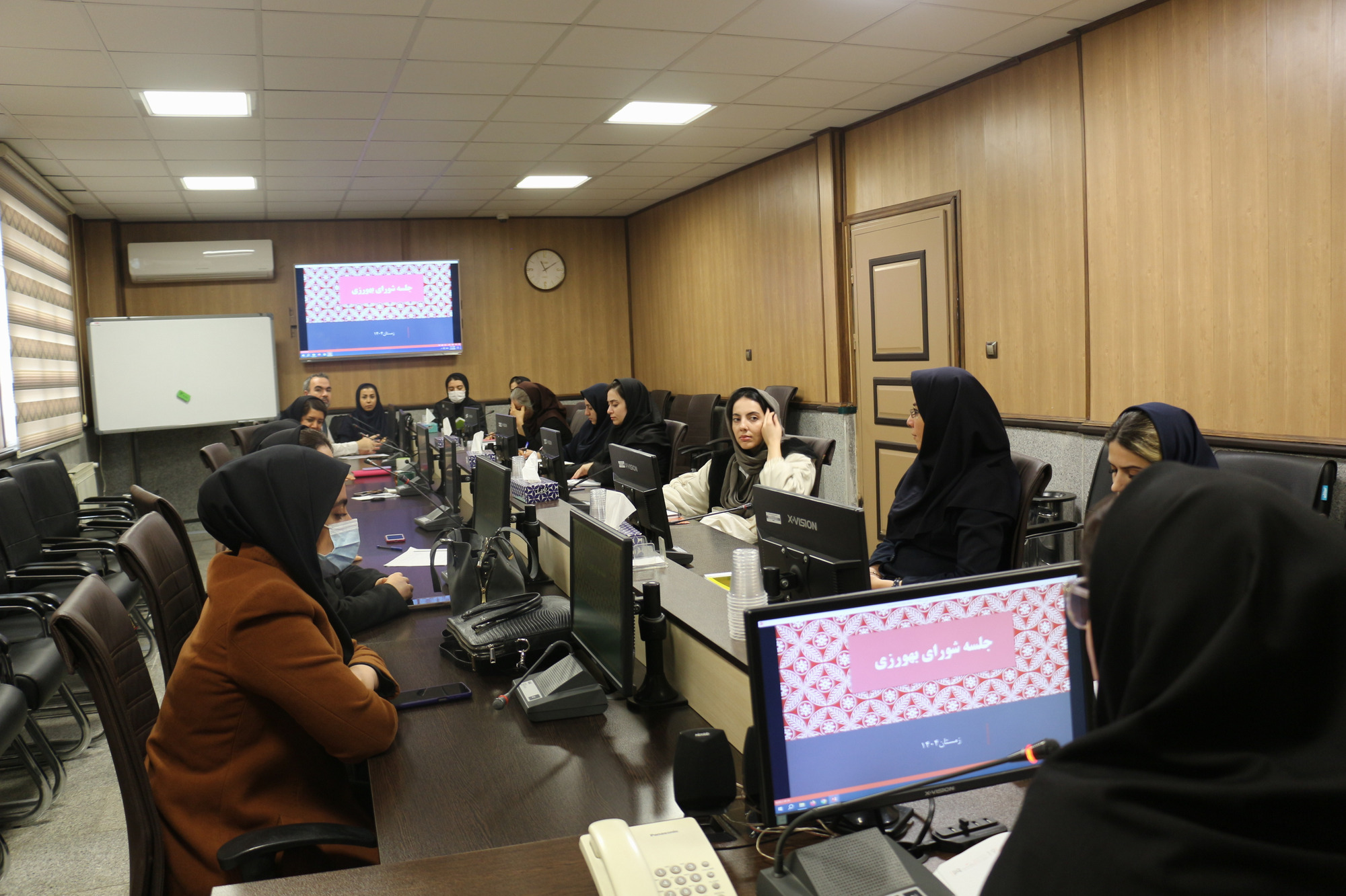 برگزاری جلسه شورای بهورزی در شبکه بهداشت و درمان شهرستان قدس 