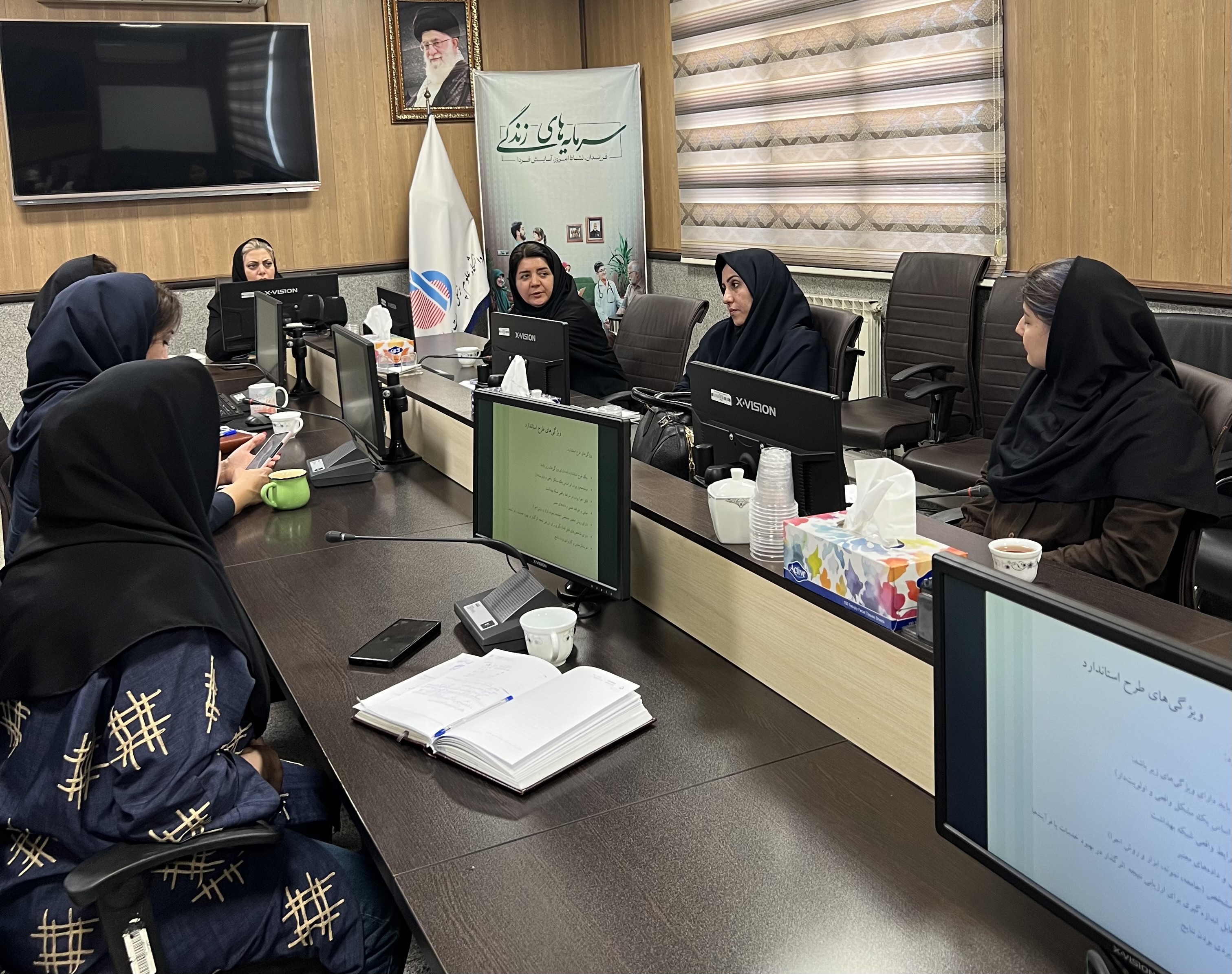 برگزاری کمیته رسانه و HSR شبکه بهداشت و درمان شهرستان قدس