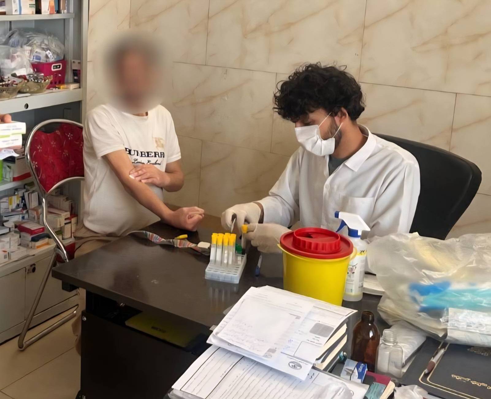 ارتقای سطح سلامت مددجویان کمپ «طلوع سبز رهایی» شهرستان قدس با ارائه خدمات تخصصی مراقبت و درمان