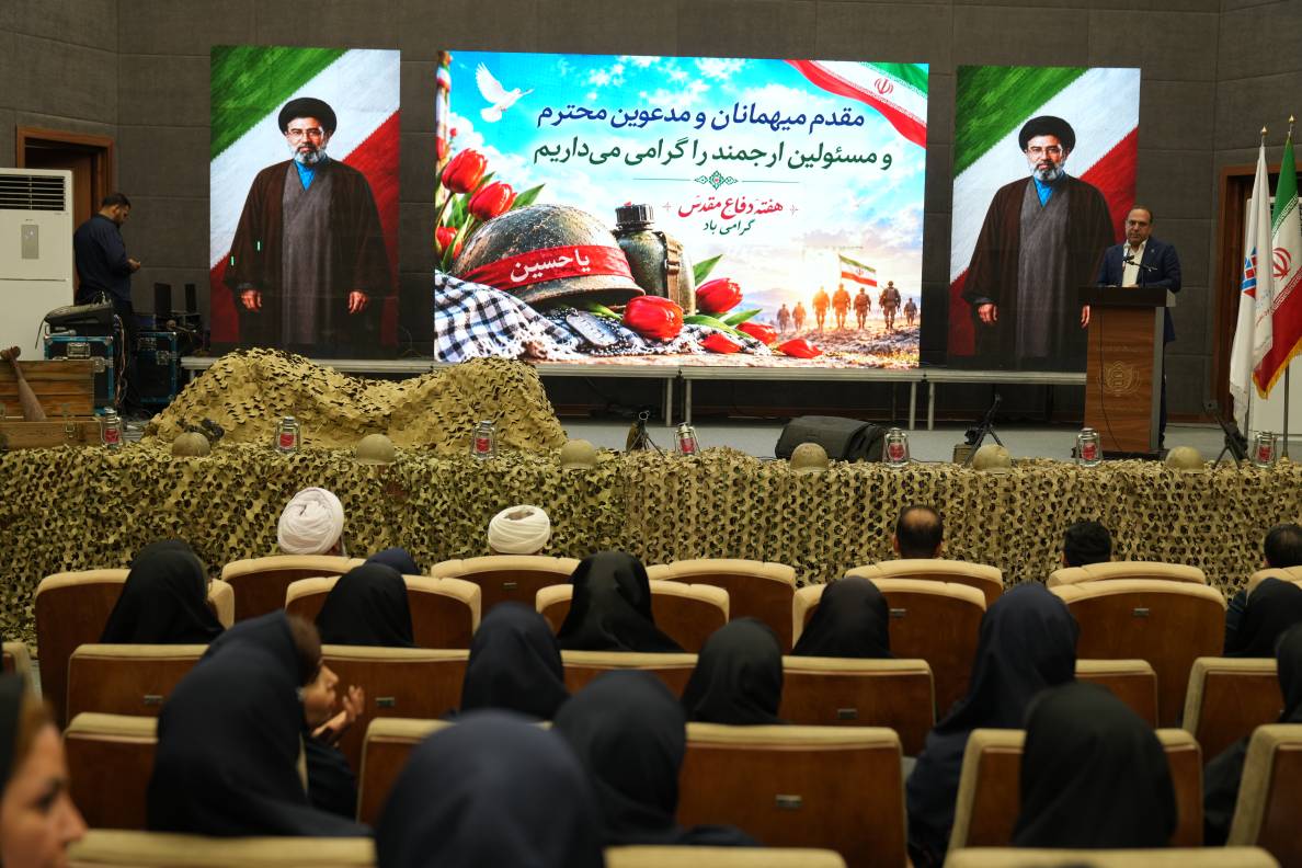 حضور مدیر و پرسنل شبکه بهداشت قدس در آیین بزرگداشت «هفته دفاع مقدس»، ویژه مراکز زیرمجموعه دانشگاه در غرب استان تهران